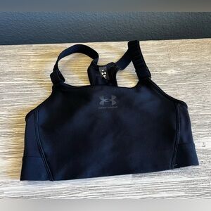 Under Armour Jet Black Athletic Bra